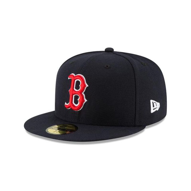 MLB Boston Red Sox Authentic Collection 59Fifty Fitted (ZPI1186) - Blue New Era Caps